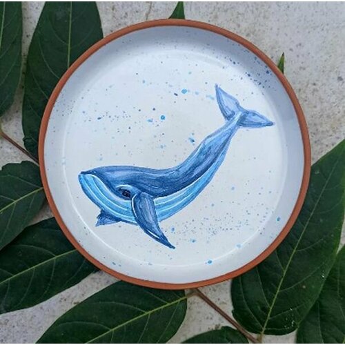 Керамическое блюдце 