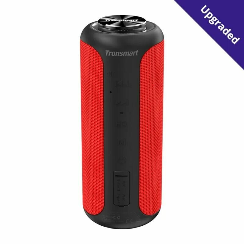 Портативная акустика Tronsmart Element T6 Plus, 40 Вт, красно-черный