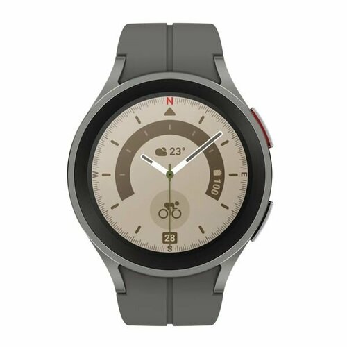 Умные часы Samsung Galaxy Watch 5 про 45 мм цвет серый 2822400₽