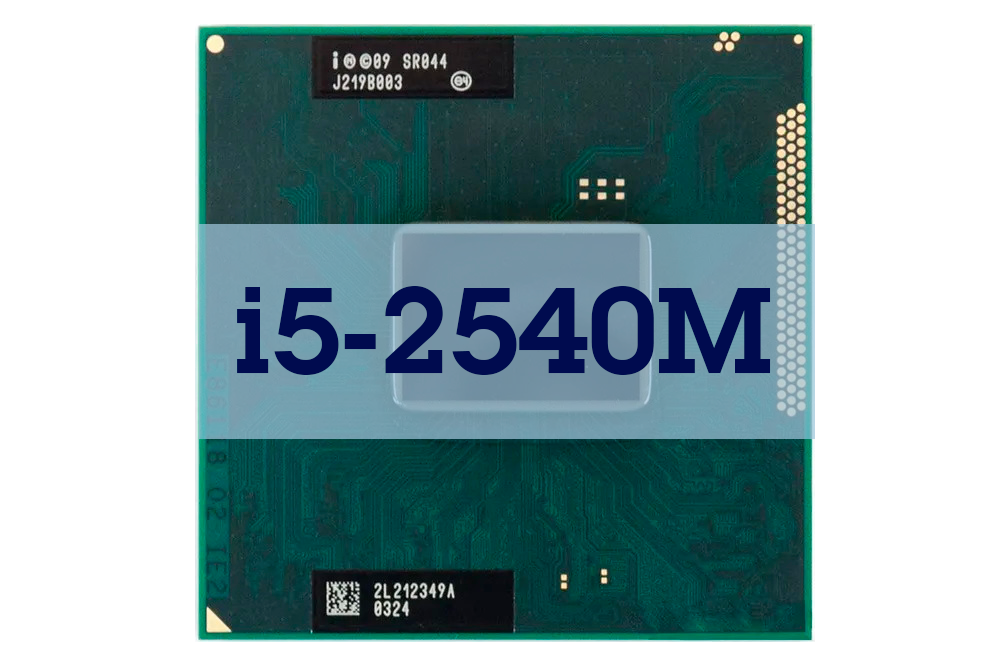 Процессор ноутбука Intel i5-2540M SR044