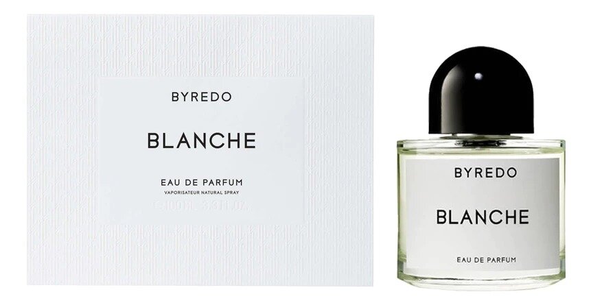 Парфюмерная вода BYREDO Blanche, объем 50 мл, аромат унисекс, 2009 год — фото 1