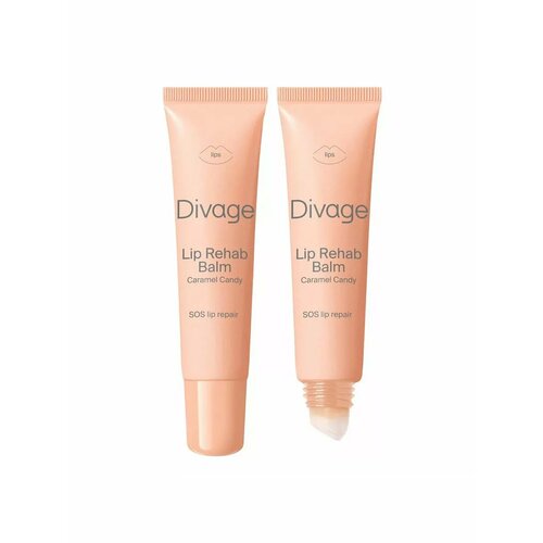 Бальзам для губ Divage Lip Rehab Balm Карамель 12 мл 749₽