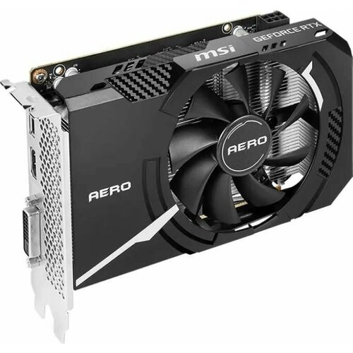 Видеокарта MSI NVIDIA GeForce RTX 3050 RTX 3050 AERO ITX 8G OCV1 8ГБ Aero GDDR6 OC Ret 4453500₽