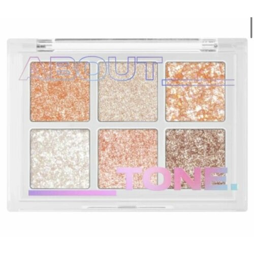About Tone Палетка глиттерных теней для век OH MY Glitter Pop 03 Oh Dreamer 33 гр 1960₽