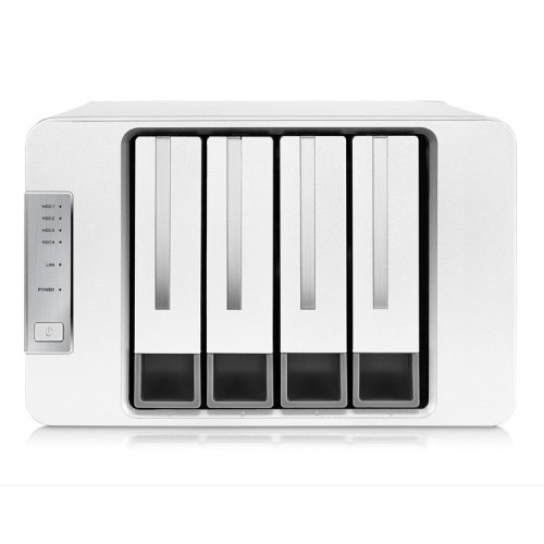 Система хранения данных TerraMaster Network Attached Storage (NAS) w/o HDD4 bay NAS Realtek 1296 Quadcore 1.4GHz 2GB LAN x 1 (F4-210)