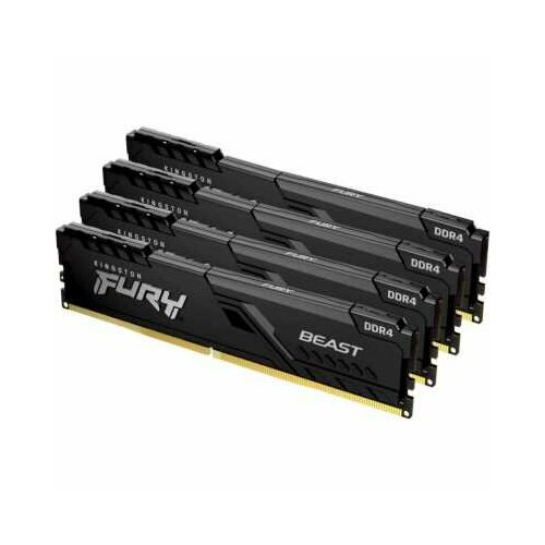 Оперативная память Kingston Fury Beast Black KF426C16BBK4128 4039100₽