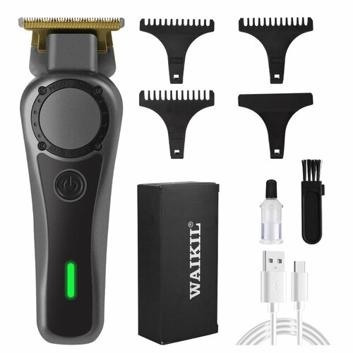 Профессиональная ретро-машинка для стрижки цвет серый 88300₽