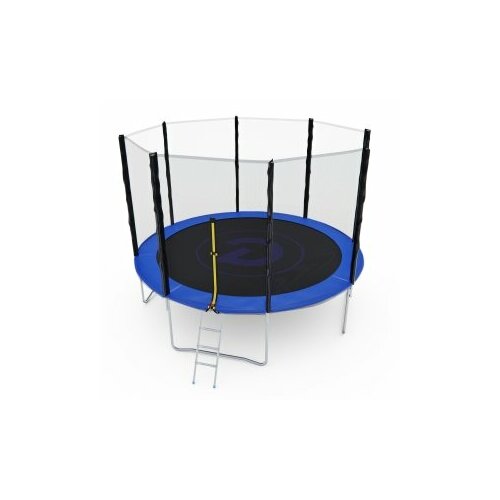 67740-96435 Батут с сеткой DFC PELPO 12ft с лестницей, BLU, GBT-12B