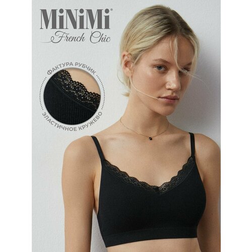 фото Топ minimi, 1 шт., размер 44/46 (s/m), черный, nero