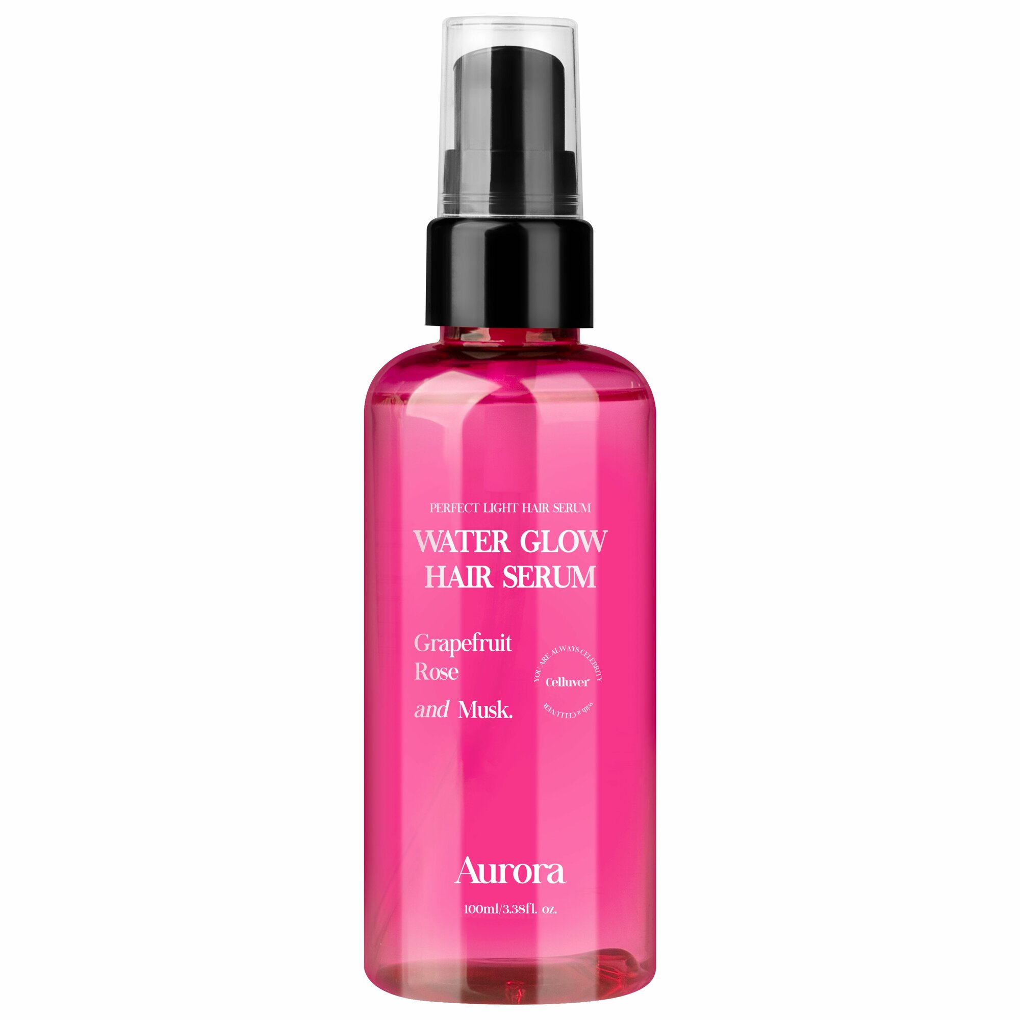 Легкая ухаживающая сыворотка для волос парфюмерная CELLUVER Water Glow Hair Serum Aurora 100ml