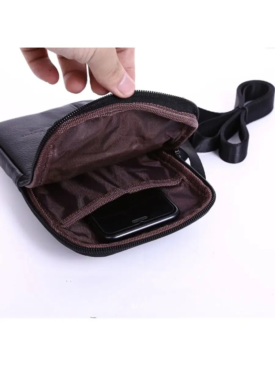 Сумка кросс-боди , коричневый — фото 1