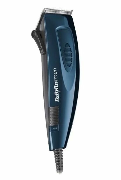 Обзор: Машинка для стрижки волос Babyliss Е695Е, 8 насадок, ширина ножа 45 мм, длина шнура 2 м, синяя