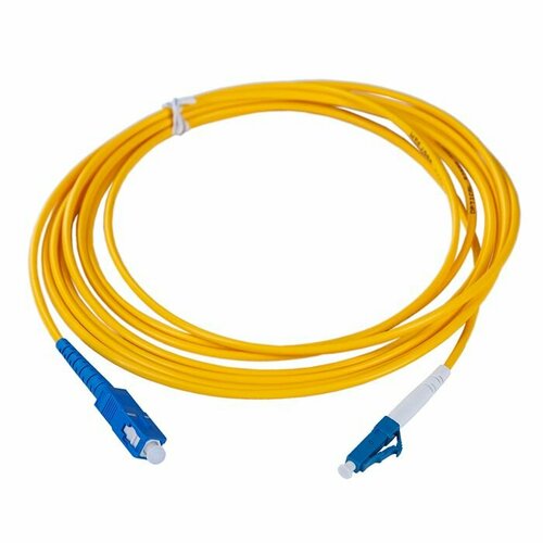Патчкорд оптический FOXNET simplex SC-LC, UPC/UPC, SM, 2м