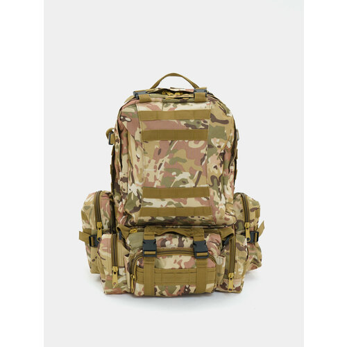 Рюкзак тактический армейский походный с подсумками VIKING на 55 литров цвет Мультикам