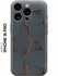 Силиконовый чехол на Apple iPhone 16 Pro с принтом "Алмазные грани"
