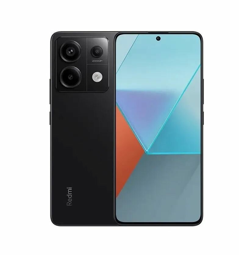 Xiaomi Смартфон Redmi Note 13 ProРусский, Google, Dual-SIM 8/128 ГБ, черный матовый