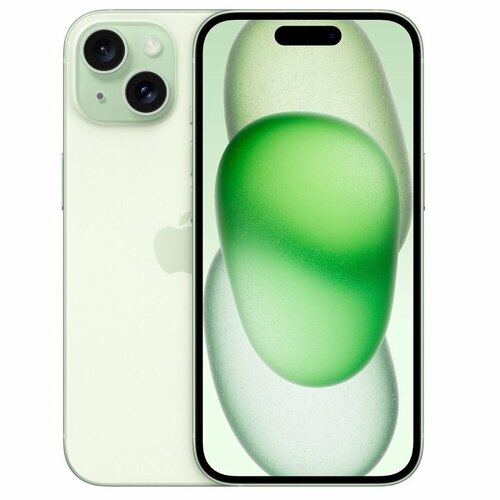 Смартфон Apple iPhone 15 128 ГБ Green зеленый Dual nano SIM eSIM 88070₽