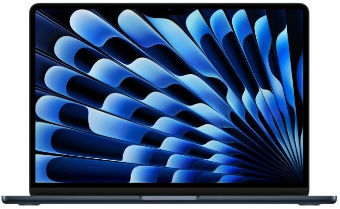 Apple MacBook Air 13 2024 (M3/8C CPU/10C GPU/2024) 8 ГБ 512 ГБ SSD Midnight MRXW3
