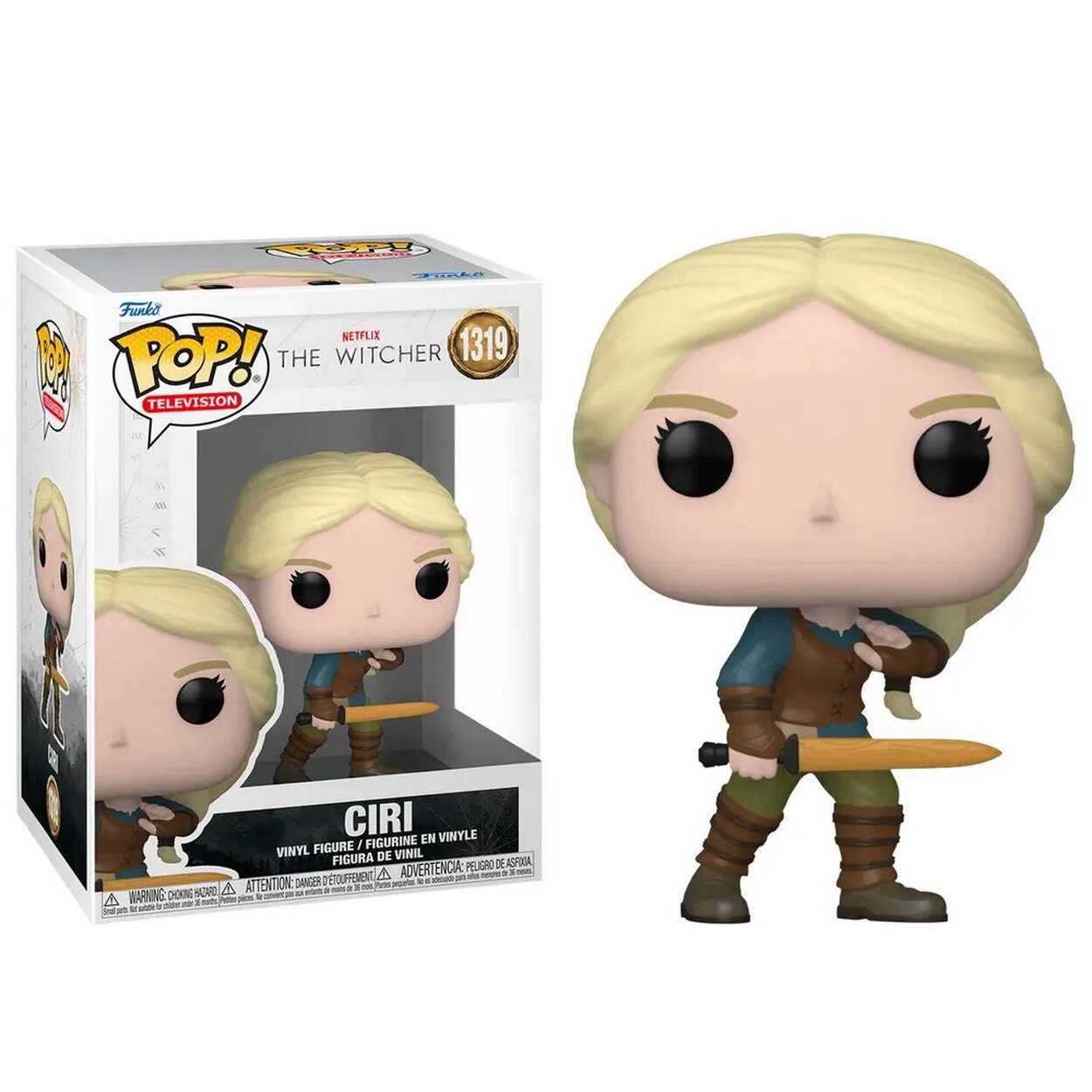 Фигурка Funko POP! Цири с мечом (Ciri) #1319