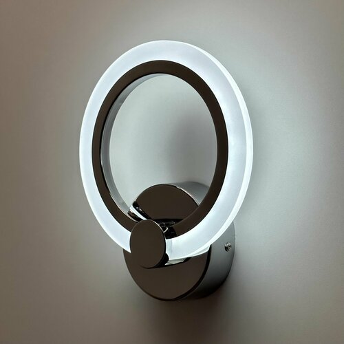 Свет Столицы Бра настенная светодиодная в цвете хром 14 Вт 1190₽