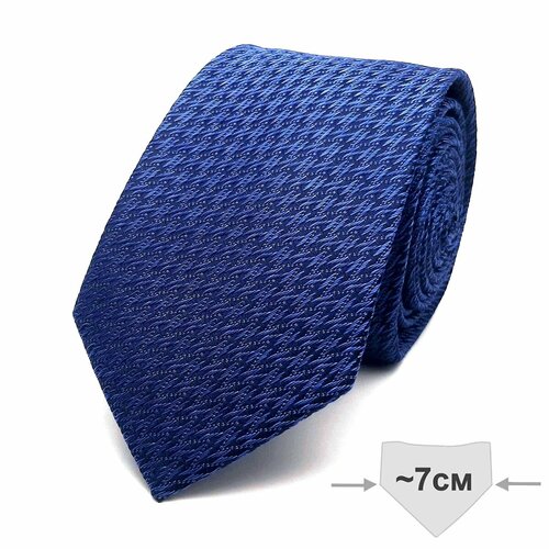 Галстук New Collection, голубой/синий