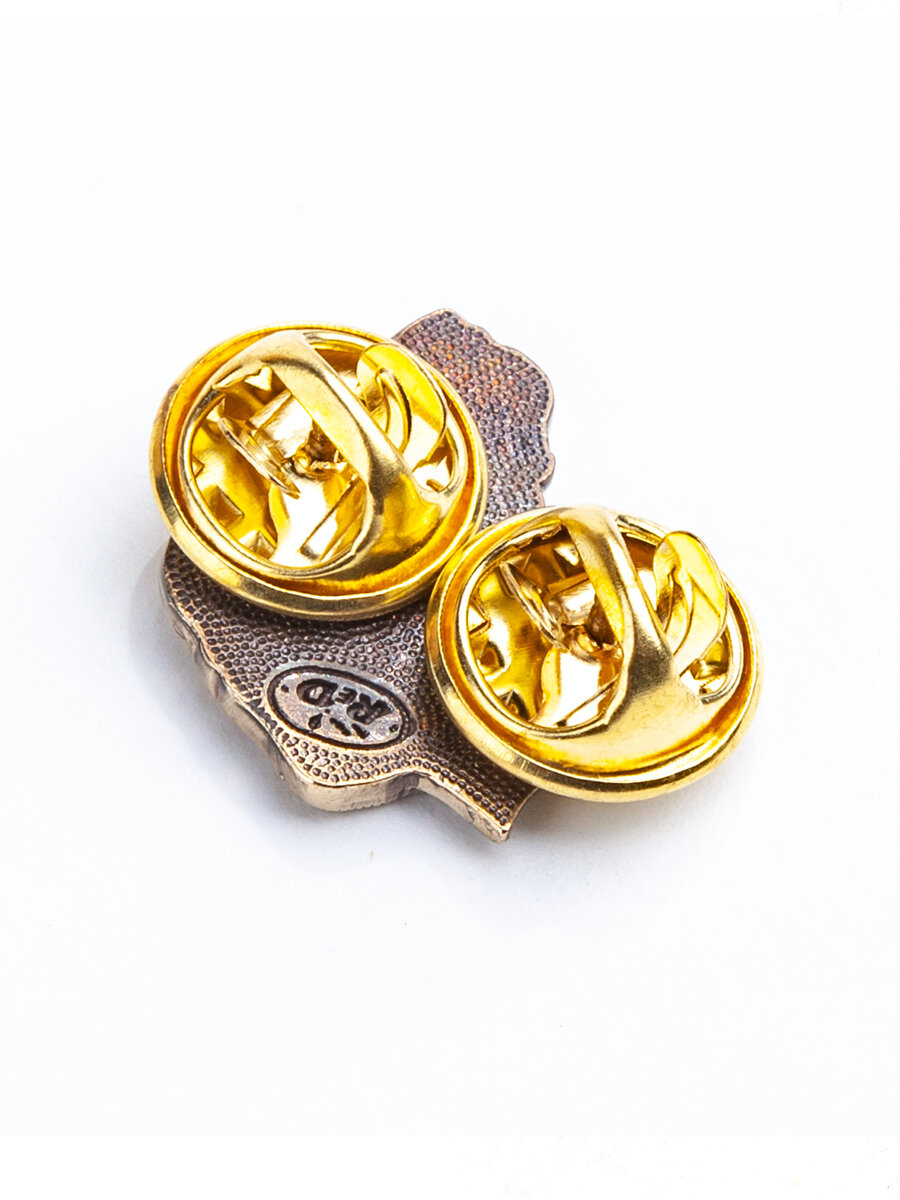 Значок ReD, 1 шт., серебряный — фото 1