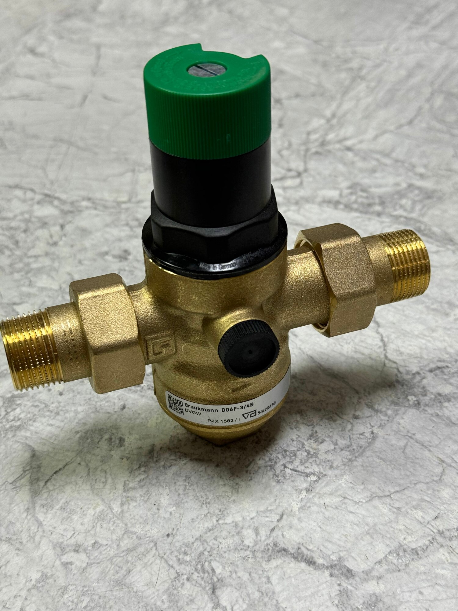 Редуктор давления 3/4" до 70 гр. мембранный Honeywell Resideo Braukmann