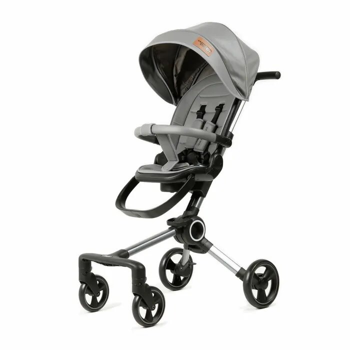 Прогулочная коляска CARING STAR GT GT, цвет серый, материал рамы алюминий, вес 7,5 кг