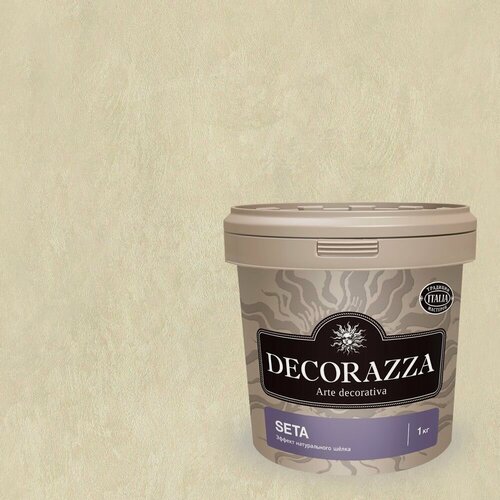 Изображение товара Декоративная штукатурка с эффектом натурального шелка Decorazza Seta (1кг) ST 11-178