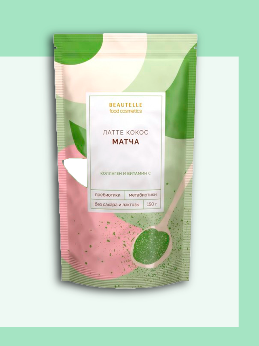 Специализированный пищевой продукт для диабетического питания Матча Латте кокос 150 г