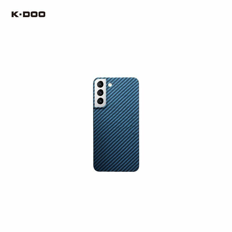 Чехол ультратонкий K-DOO Kevlar Samsung Galaxy S22, синий