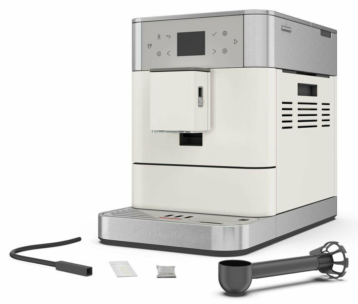 Автоматическая эспрессо-машина KitchenAid 5KES8556EPL фарфоровый белый