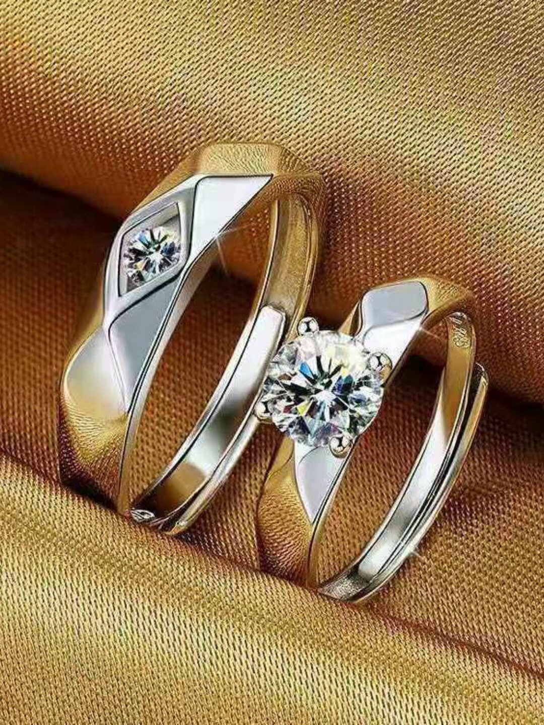 Кольцо, бежевый — фото 1