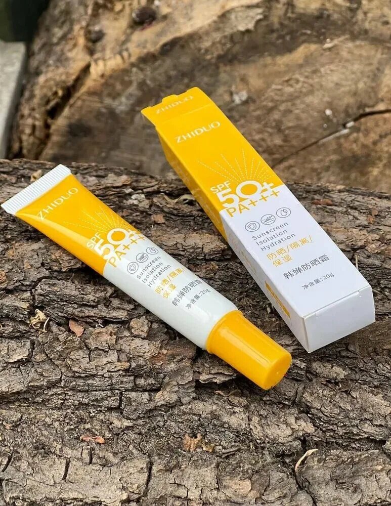 Кремы Солнцезащитные Солнцезащитный крем Sadoer, SPF 50+, для лица и тела, водостойкий, 40мл