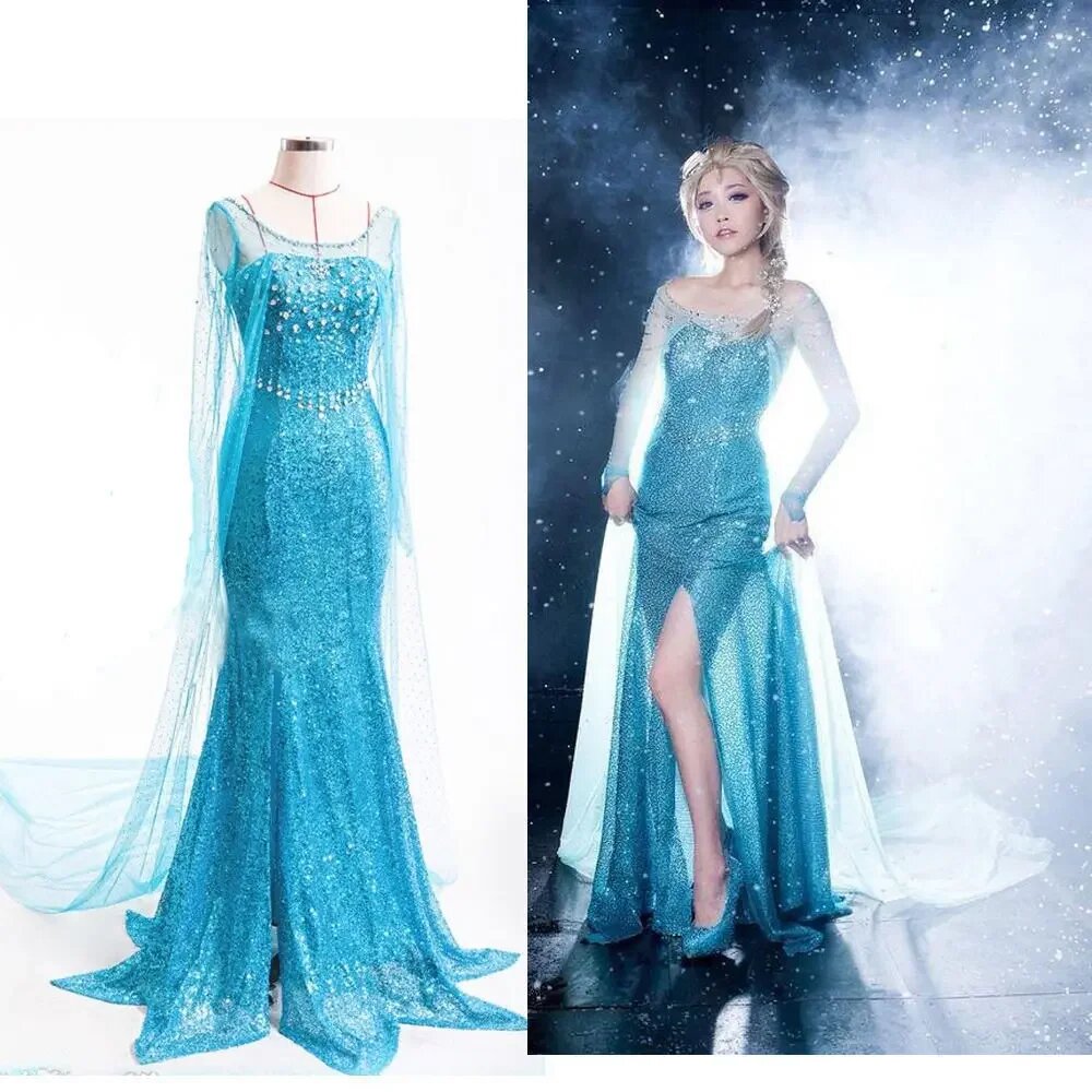 Платье Принцессы Disney «Холодное сердце 2» Potdemiel, 1109 Thick, XS, Унисекс