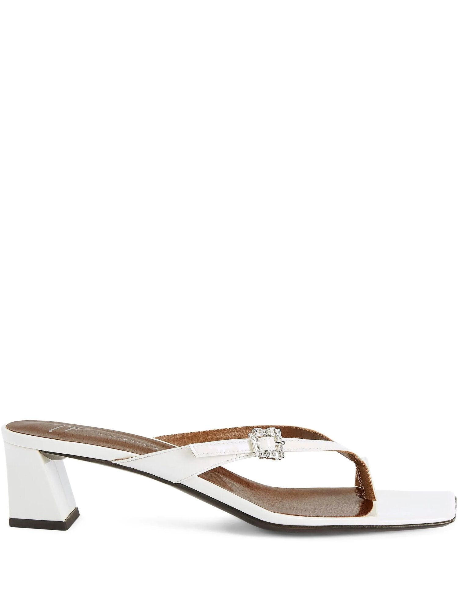 Мюли Giuseppe Zanotti Amandhine, размер 39 IT, белый
