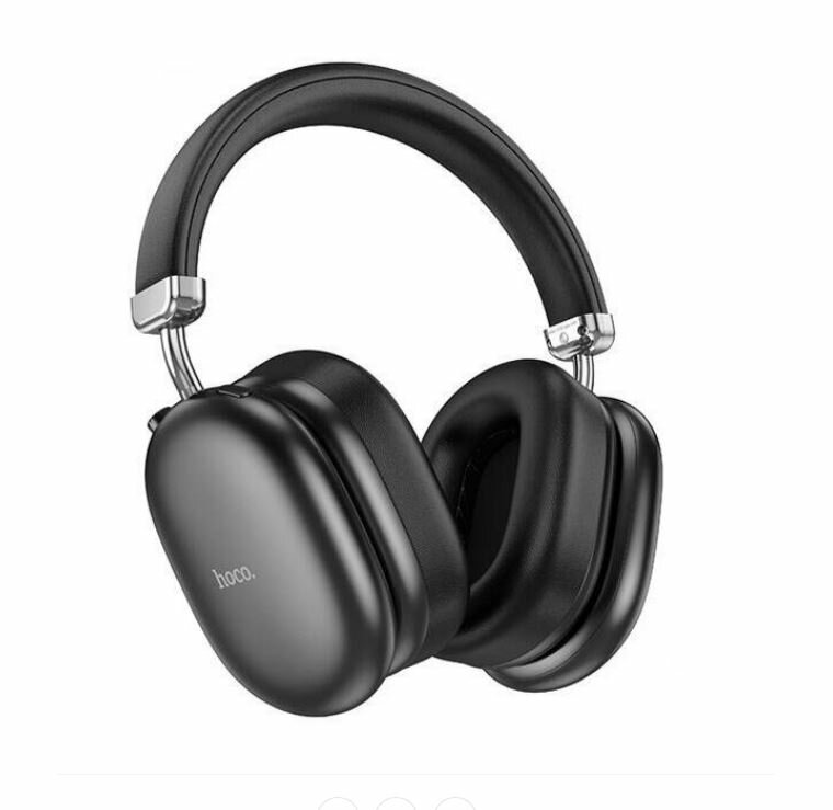 Наушники беспроводные HOCO W35 Max Auspicious ANC noise reduction BT headphones, черные