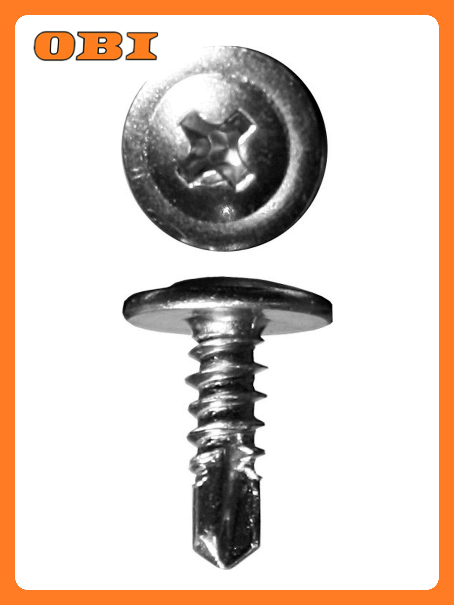 Саморезы Tech KREP 4 2х19 мм крестообразные по металлу сверло 200 шт