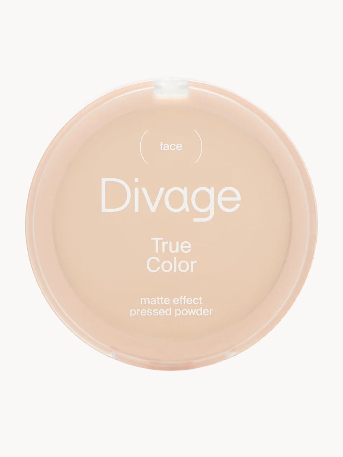 Divage Пудра для лица компактная True Color Тон 01 fair