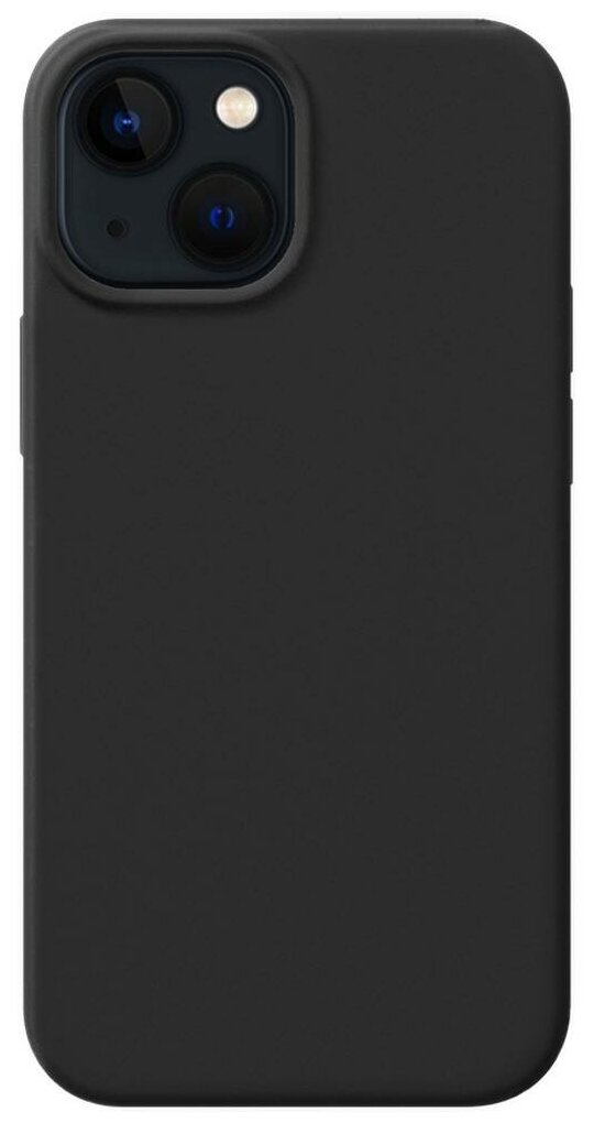 Чехол-крышка Deppa MagSafe для iPhone 13 mini, силикон, черный - фото №4