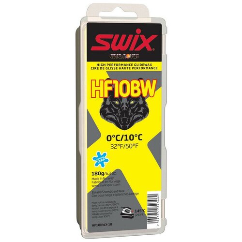 фото Высокофторовый парафин hf10bwx, black, 180 г swix