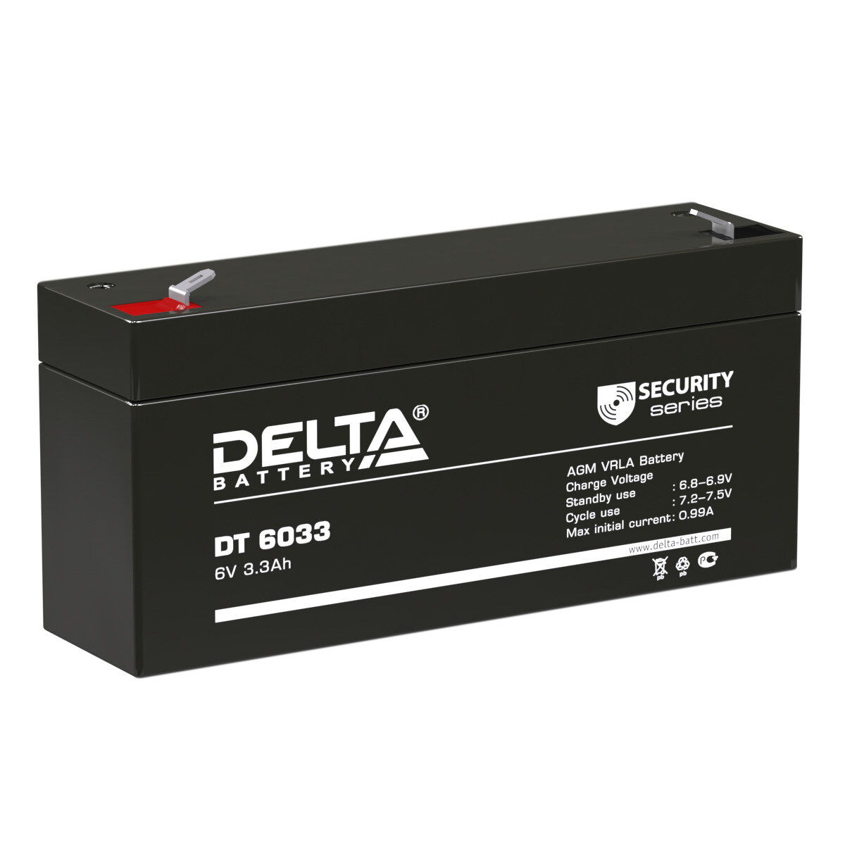 Аккумуляторная батарея DELTA Battery DT 606 6В 6 А·ч