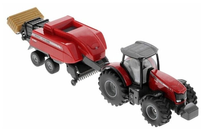 Трактор Siku с кипоукладчиком (1951) 1:50 30 см