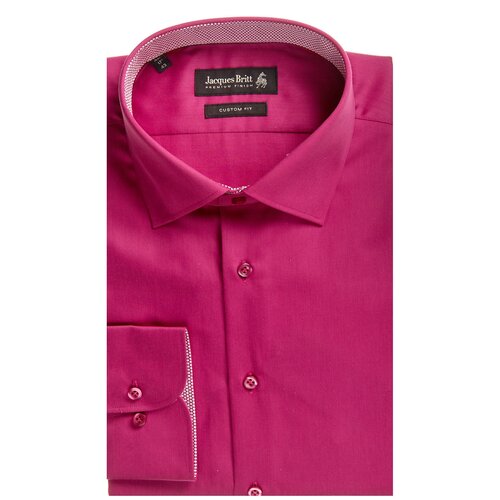 фото Рубашка jacques britt размер 43 фуксия