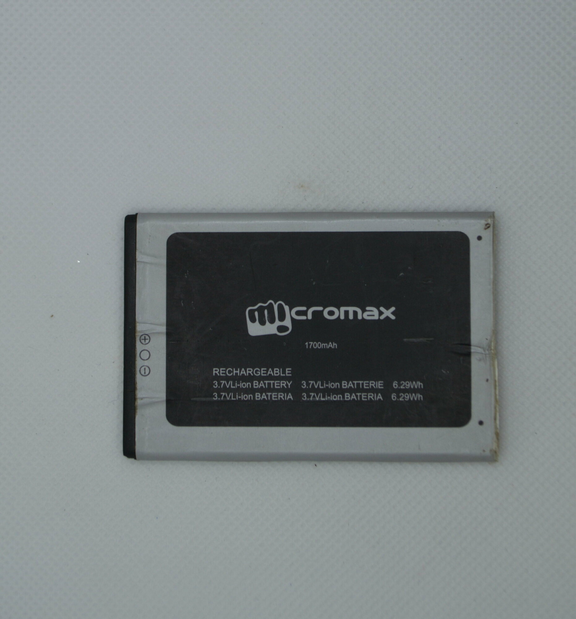 Аккумулятор Micromax Q333 1700mah (снятый, оригинал)
