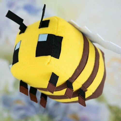 Мягкая игрушка Пчела 18см Майнкрафт