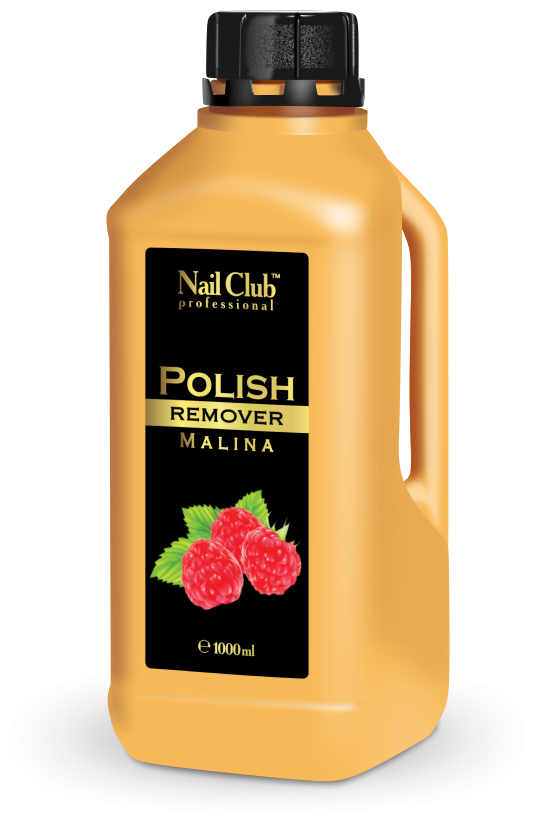 Nail Club professional Жидкость для снятия лака с парфюмом Polish Remover Malina 1000 мл