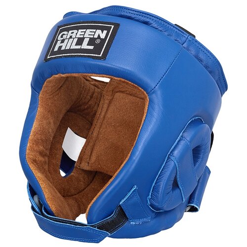 Шлем боксерский Green hill, HGF-4012, L, синий шлем боксерский green hill hgb 4016 s синий