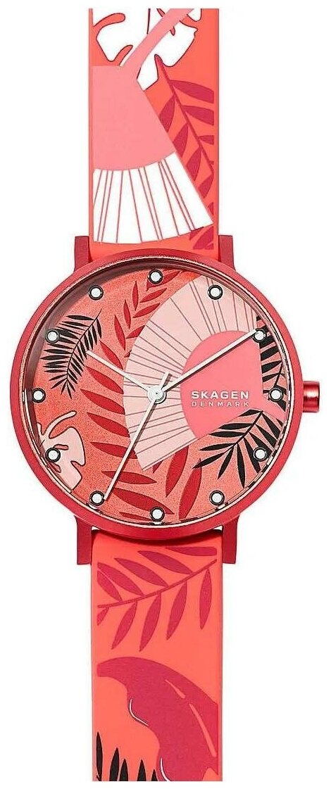 Наручные часы SKAGEN Fashion SKW2859, мультиколор, красный