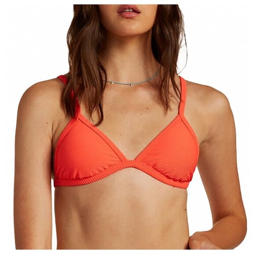 Женский Лиф Billabong Tanlines Ivy Tri Hot Coral, Цвет оранжевый, Размер S